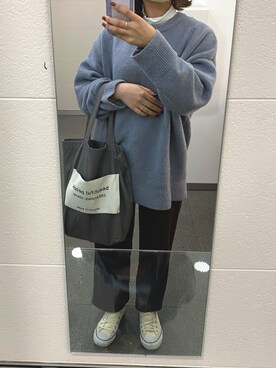 woMiyowoo🌷.*さん（レディース・159cm）の冬コーディネート