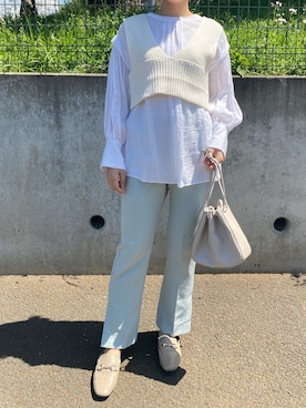 woMiyowoo🌷.*さん(レディース・159cm)の春コーディネート