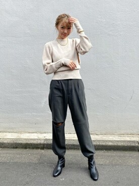 MAISON SPECIALさん（レディース・163cm）の秋コーディネート