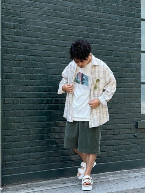 美品MAISON SPECIAL スムースレザースポーツサンダル 23.5 白 ユニセックスアイテム》【SPECIAL SHOES FACTORY コラボ】東京産