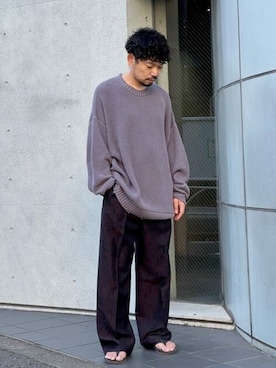 MAISON SPECIALさん（メンズ・178cm）の秋コーディネート
