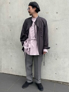 MAISON SPECIALさん（メンズ・178cm）の秋コーディネート