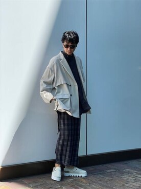 MAISON SPECIALさん(メンズ・178cm)の秋コーディネート