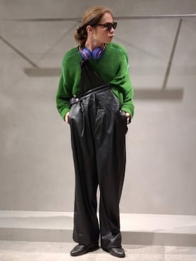 「MAISON SPECIAL（メゾンスペシャル）のアイテム（オールインワン・サロペット）」を使った、MAISON SPECIALさん（メンズ・178cm）の秋コーディネート