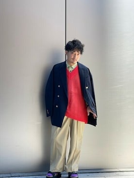 MAISON SPECIALさん（メンズ・178cm）の秋コーディネート