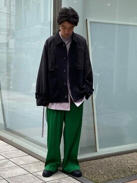 MAISON SPECIALさん（メンズ・178cm）の秋コーディネート