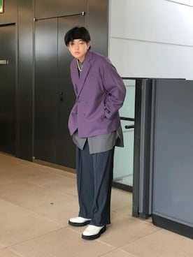 MAISON SPECIALさん(メンズ・179cm)の秋コーディネート