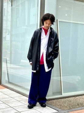 MAISON SPECIALさん（メンズ・175cm）の秋コーディネート