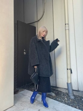 「MAISON SPECIAL（メゾンスペシャル）のアイテム（その他アウター）」を使った、MAISON SPECIALさん（レディース・163cm）の秋コーディネート