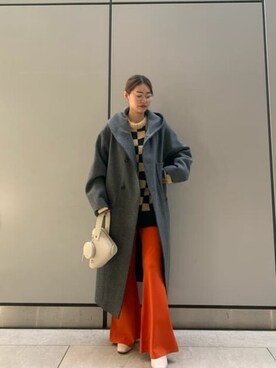 「MAISON SPECIAL（メゾンスペシャル）のアイテム（その他アウター）」を使った、MAISON SPECIALさん（レディース・164cm）の秋コーディネート