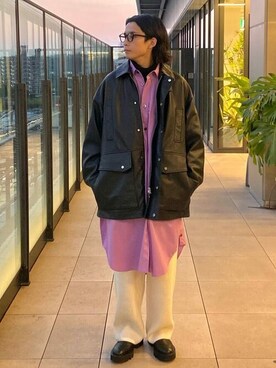 「冬トレンド2021」｜MAISON SPECIALさん（メンズ・177cm）の秋コーディネート