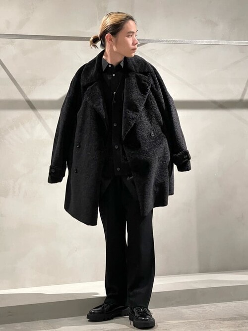 メゾンスペシャル　シャイニーボアプライムオーバーダブルハーフコート 楽天市場】MAISON SPECIAL 《ユニセックスアイテム》シャイニー