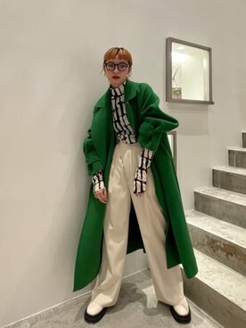 MAISON SPECIALさん（レディース・160cm）の冬コーディネート