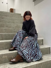 MAISON SPECIAL（メゾンスペシャル）の「ウェーブ柄プリント