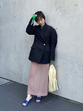 大人気☆ スカート モノグラムプリントスカート【MAISON SPECIAL