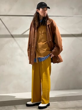 「アイテム（ジャケット/アウター）」を使った、MAISON SPECIALさん（メンズ・185cm）の冬コーディネート