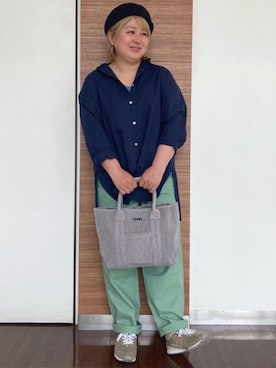 kumiさん（レディース・152cm）の春コーディネート