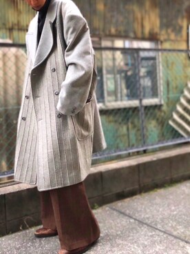 「Saint Laurent（サンローラン）のアイテム（トップス）」を使った、TenMuさん（メンズ・177cm）の春コーディネート