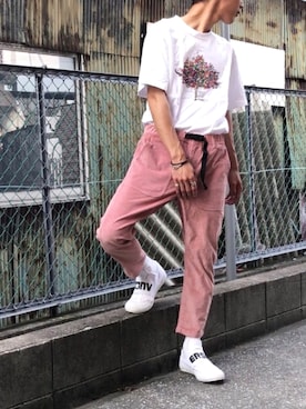 TenMuさん（メンズ・177cm）の春コーディネート