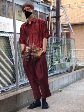 TenMuさん（メンズ・178cm）の夏コーディネート