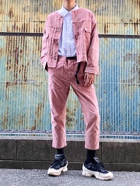 TenMuさん（メンズ・177cm）の春コーディネート