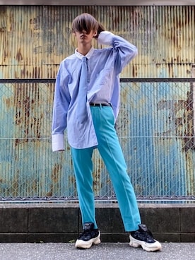 TenMuさん（メンズ・177cm）の春コーディネート