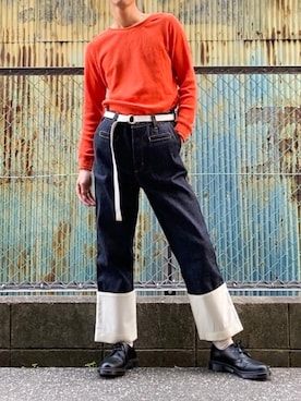 TenMuさん（メンズ・177cm）の春コーディネート