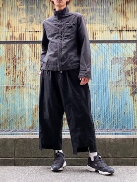 「DIESEL（ディーゼル）のアイテム（ブルゾン）」を使った、TenMuさん（メンズ・177cm）の春コーディネート