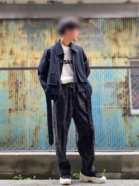 TenMuさん（メンズ・177cm）の秋コーディネート