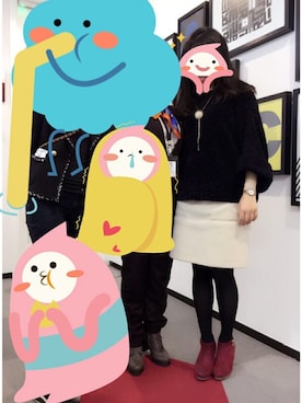 「BERING（ベーリング）のアイテム」を使った、Lynn さん（レディース・159cm）の冬コーディネート