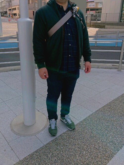 Yab ユニクロのパーカーを使ったコーディネート Wear