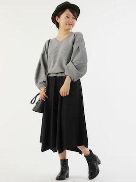 「Burner（バーナー）のアイテム」を使った、Burner Womenさん（レディース・152cm）の冬コーディネート