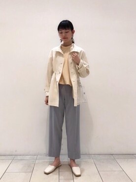 佐藤 未彩さん（レディース・173cm）の春コーディネート