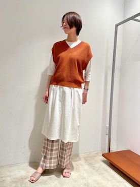 佐藤 未彩さん(レディース・173cm)の夏コーディネート