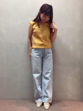 nakamura sayakaさん（レディース・156cm）の冬コーディネート