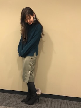 nakamura sayakaさん（レディース・156cm）の秋コーディネート