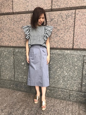 nakamura sayakaさん（レディース・156cm）の春コーディネート