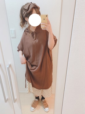 まる☺︎さん（レディース・157cm）の夏コーディネート