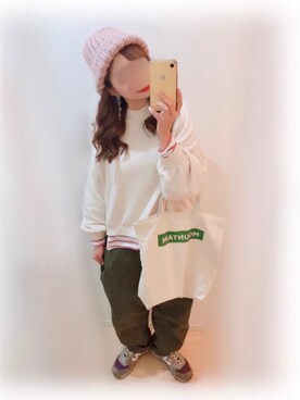 まる☺︎さん(レディース・157cm)の春コーディネート