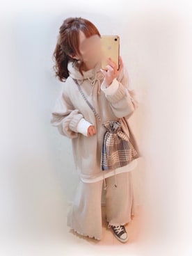 まる☺︎さん（レディース・157cm）の春コーディネート