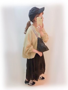 まる☺︎さん（レディース・157cm）の春コーディネート