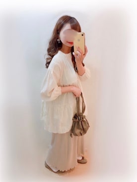 まる☺︎さん（レディース・157cm）の春コーディネート