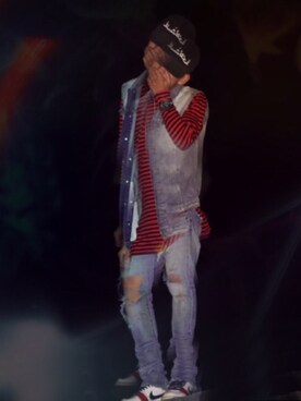 「OF THE NEIGE STYLE（オブザネージュスタイル）のアイテム」を使った、JOY(KAMIKAZE)さん（メンズ・172cm）の秋コーディネート