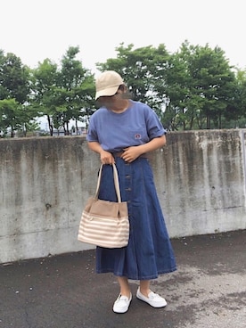 名波 凪さん(レディース・157cm)の夏コーディネート