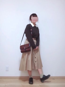 名波  凪さん（レディース・157cm）の秋コーディネート