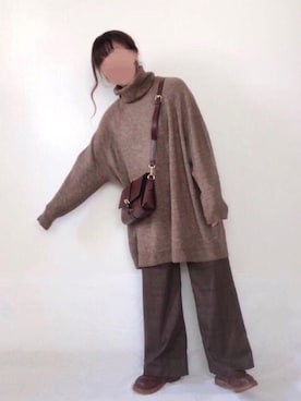 名波  凪さん（レディース・157cm）の秋コーディネート