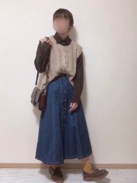 名波 凪さん(レディース・157cm)の秋コーディネート