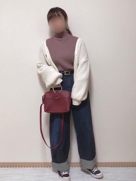 名波  凪さん（レディース・157cm）の冬コーディネート