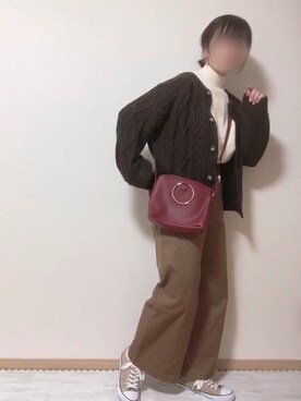 名波  凪さん（レディース・157cm）の冬コーディネート