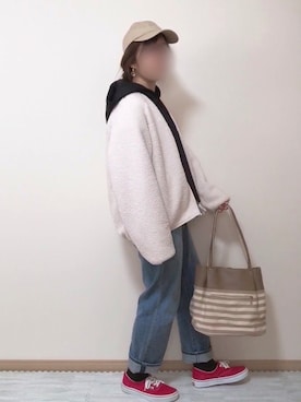 名波 凪さん(レディース・157cm)の冬コーディネート